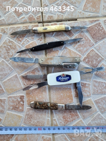 Нож, джобно ножче-1, снимка 4 - Антикварни и старинни предмети - 51632323