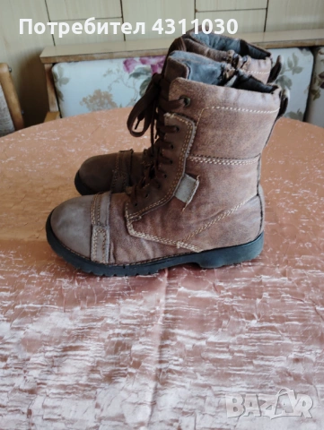 Ботуши Bata 36 номер естествена и изкуствена кожа, снимка 3 - Детски боти и ботуши - 53377783