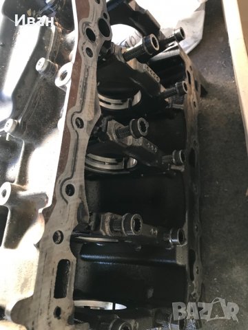 Двигател без глава на части ауди а4 2.0тфси 2010 211кс. Tип CDN, снимка 2 - Части - 36027453