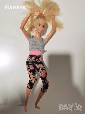 Кукла Barbie Made to move - Fitness, снимка 1