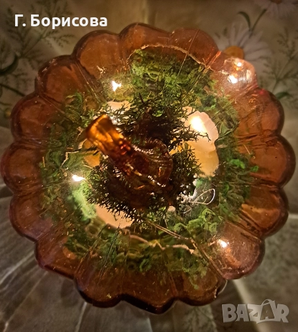 Есенна Арт Лампа, снимка 5 - Настолни лампи - 52926221