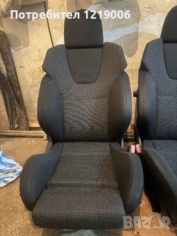 Продавам RECARO салон за Астра Х GTC с подгрев + задни седалки, 0884661311, снимка 2 - Части - 48852225