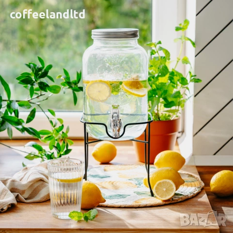  Диспенсер за напитки 4 литра с канелка - AD6741, снимка 2 - Други - 53438389