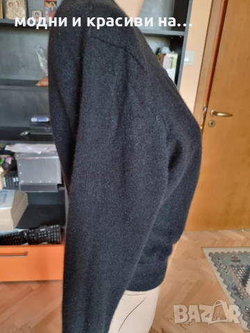 Черна жилетка Boden(100% кашмир), снимка 3 - Жилетки - 52184599