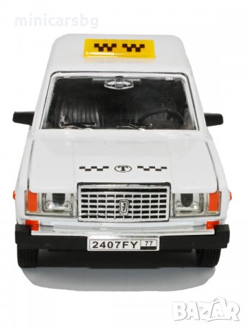 Метални колички: Lada 2107 Taxi - 1:24 (Лада Такси), снимка 8 - Колекции - 35734464