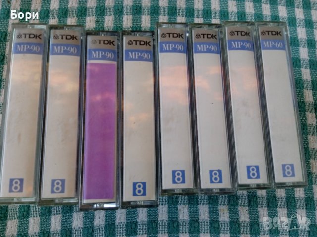 TDK MP 90 Metal Video 8 Blank Cassette Tape P5-90MPB , снимка 3 - Чанти, стативи, аксесоари - 41513064