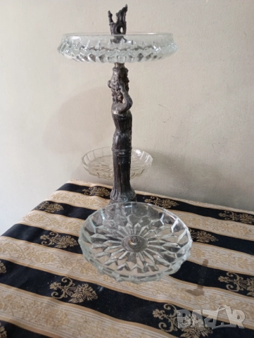 Фруктиера арт деко, снимка 8 - Антикварни и старинни предмети - 52532520