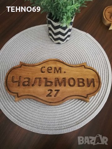 Табели за врата в два размера, снимка 3 - Декорация за дома - 41693966