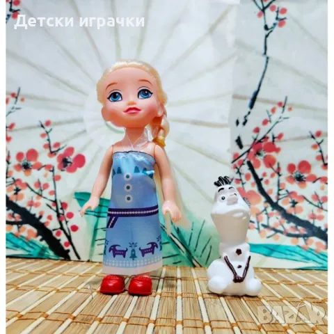 Кукла Доктор Елза с Олаф разказва приказка Фроузен , снимка 5 - Кукли - 48526102