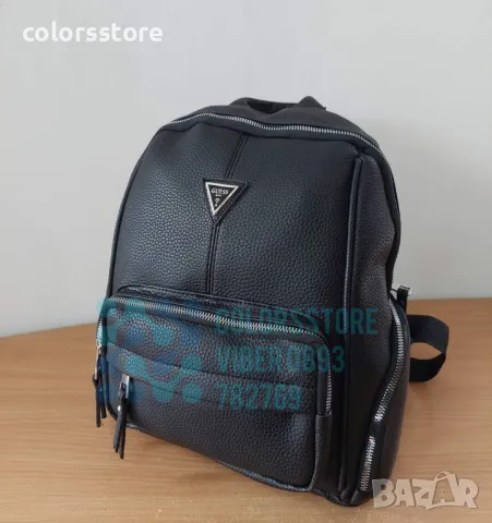 Черна раница Guess код SG80, снимка 3 - Раници - 40346175