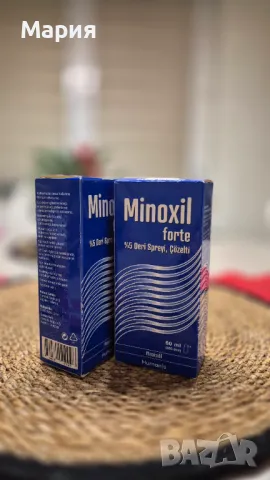 Minoxil Форте %5 спрей - алопеция 60мл, снимка 3 - Продукти за коса - 48346396