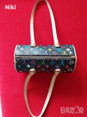 Дамска чанта louis vuitton multicolor papillon 30, снимка 2 - Чанти - 42623792
