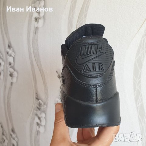 Оригинални МАРАТОНКИ NIKE AIR MAX 90 LEATHER   номер 38,5-39, снимка 16 - Маратонки - 40715078