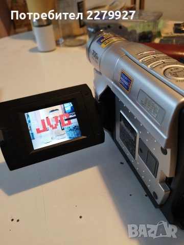 JVC GR-FXM39E VHS C Camcorder видео камера , снимка 3 - Камери - 53430930