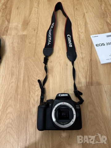 Canon EOS2000D професионален фотоапарат, снимка 2 - Фотоапарати - 56279478