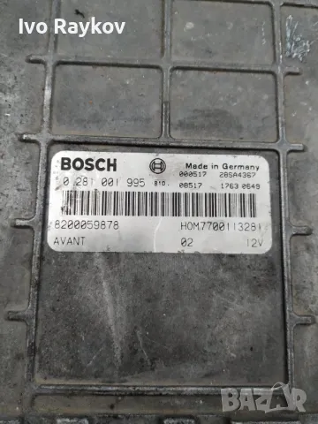 КОМПЮТЪР RENAULT LAGUNA II 1.9 DCI ,  0281001995 8200059878 7700113281