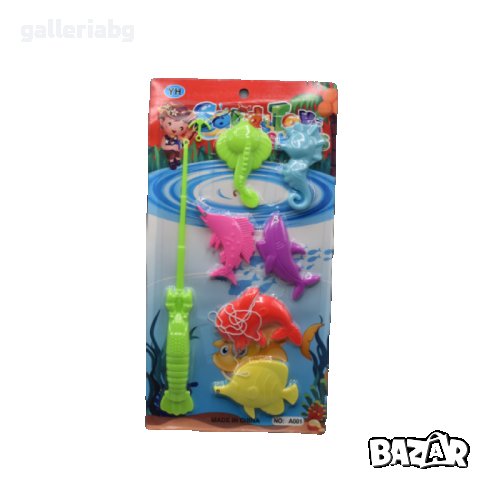 Въдица с морски животни за риболов