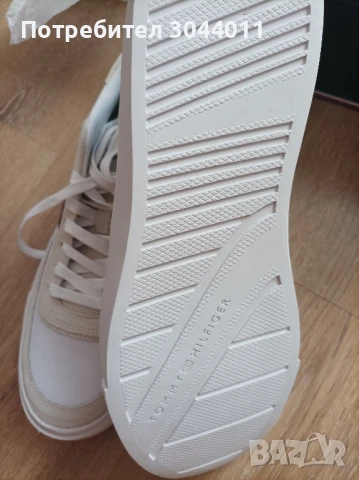 Tommy Hifiger N41,45 ест.кожа кецове, снимка 3 - Кецове - 50895031