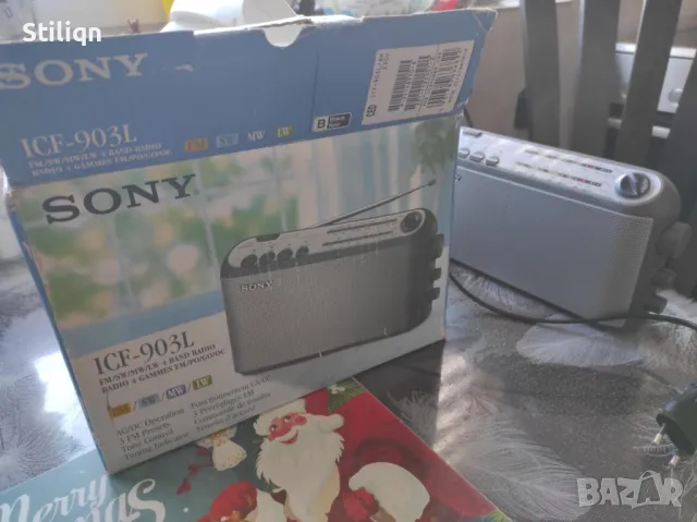 Радио SONY ICF -903L Много запазено , без липси. Работи перфектно , хубав звук., снимка 4 - Радиокасетофони, транзистори - 49081441