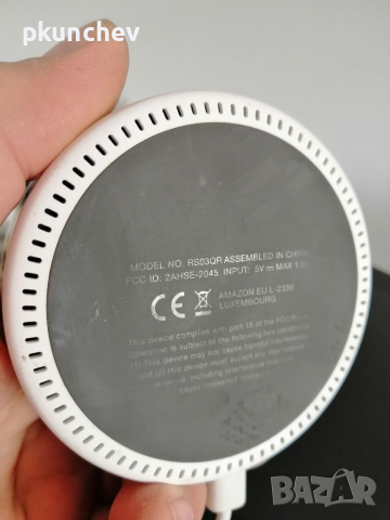 Смарт колонка Amazon Alexa dot gen2, снимка 5 - Bluetooth тонколони - 36161191