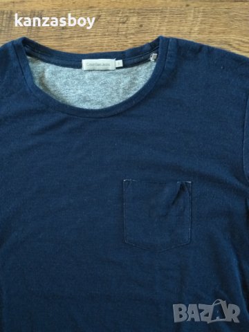 calvin klein - страхотна мъжка тениска КАТО НОВА, снимка 10 - Тениски - 40361583