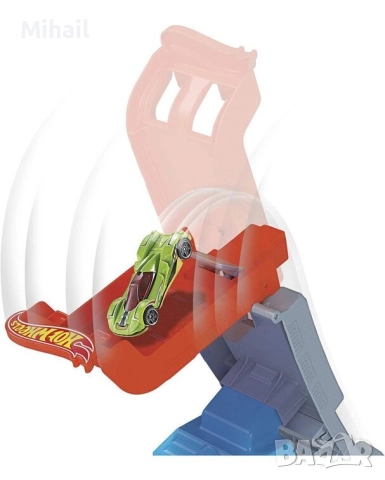 Писта Hot wheels - изстрелвачка, снимка 3 - Коли, камиони, мотори, писти - 52518099