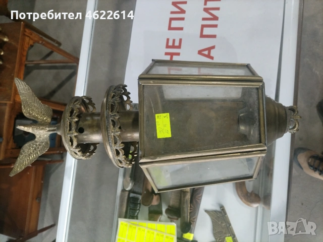 МНОГО КРАСИВ БРОНЗОВ ФЕНЕР С ОРЕЛ , снимка 4 - Колекции - 53007559