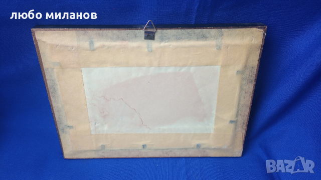 Гоблен, рози с рамка и стъкло, снимка 4 - Гоблени - 44734079