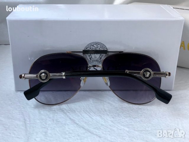 Versace VE2236 мъжки слънчеви очила авиатор унисекс дамски, снимка 9 - Слънчеви и диоптрични очила - 41957501