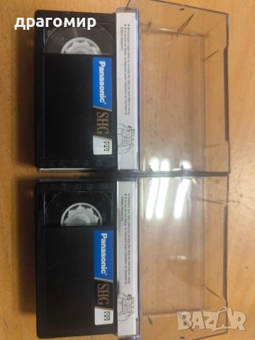 Panasonic SHG VHS-C видеокасети , снимка 5 - Камери - 51530431