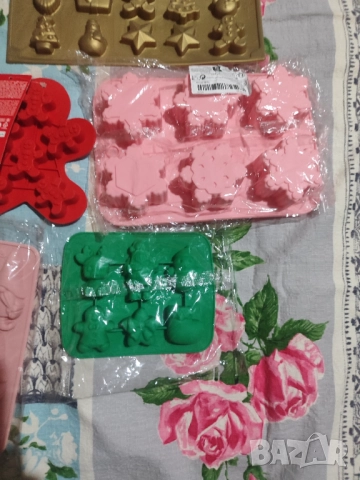 Коледни молдове за гипсови отливки различни видове , снимка 4 - Форми - 52649075