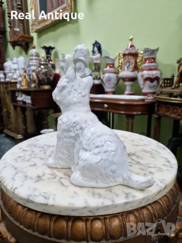 Страхотна антикварна колекционерска немска порцеланова фигура статуетка Goebel , снимка 7 - Статуетки - 50153055
