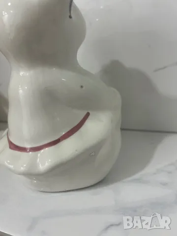 Винтидж уелска керамична касичка, снимка 9 - Антикварни и старинни предмети - 49363348