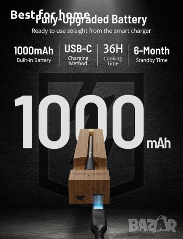 Безжичен термометър за месо, снимка 6 - Други стоки за дома - 51595267