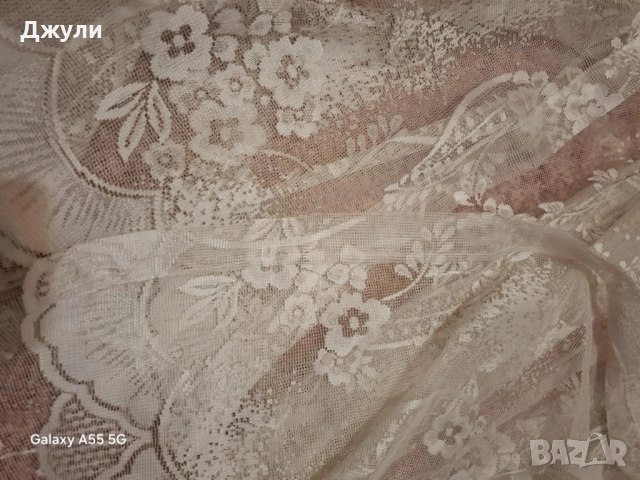 Перде бяло  ушито, снимка 3 - Пердета и завеси - 52382746