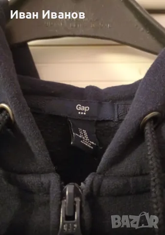 Оригинално горнище с качулка GAP, снимка 2 - Спортни дрехи, екипи - 47572952