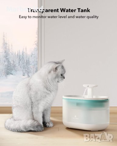 Фонтан за питейна вода за котки, снимка 6 - За котки - 42308851