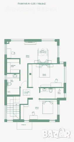 Продава КЪЩА - град Варна, Аспарухово, снимка 3 - Къщи - 55838519