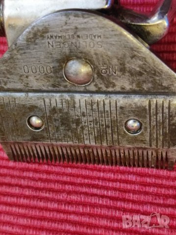 Стара машинка за постригване Solingen. , снимка 5 - Колекции - 35718089