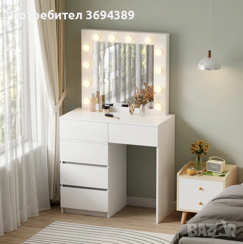 Тоалетки с осветление