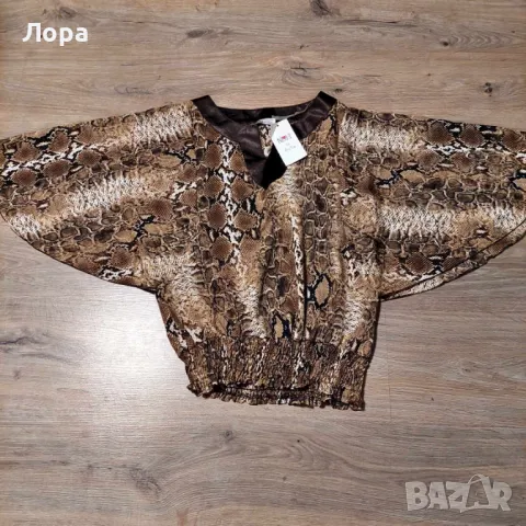 Дамска  риза животински принт, снимка 5 - Ризи - 48436018
