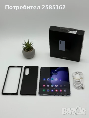 Samsung Galaxy Z Fold 5 – 512 Gb – Icy Blue Dual Sim, снимка 1
