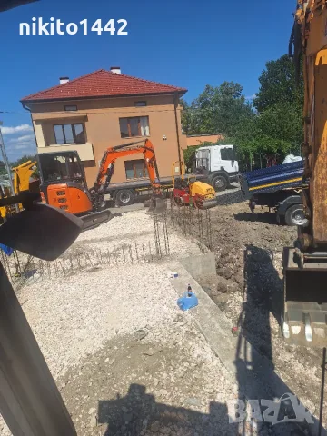 Услуги с багери изкопи насипи събаряне на сгради чук за разбиване на бетони , снимка 3 - Кърти, чисти, извозва - 55888401