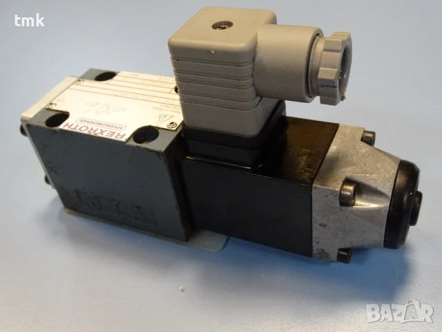 Хидравличен разпределител Rexroth 4WE6D51/AG24NZ4 Hydraulic solenoid valve 24VDC, снимка 3 - Резервни части за машини - 50550597