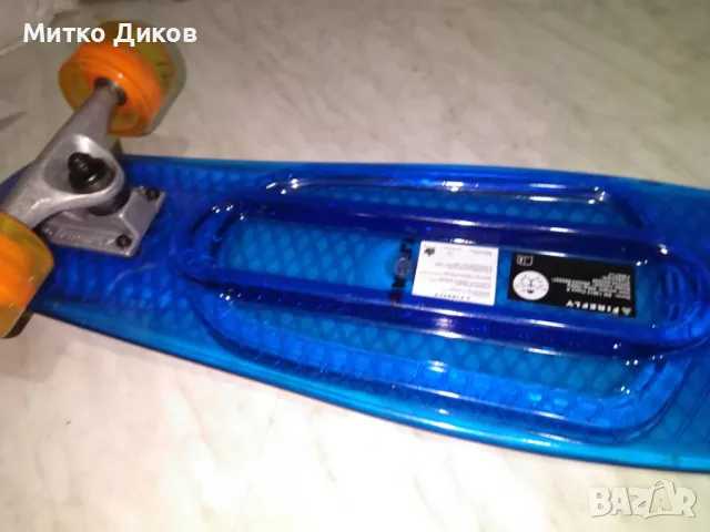 Детски пениборд Firefly С LED светлини, син нов светещ скейборд, снимка 9 - Скейтборд, ховърборд, уейвборд - 49589729