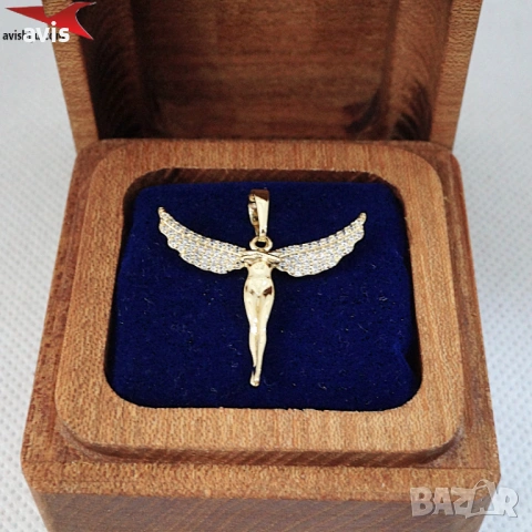 Висулка с 14К златно покритие 244722, снимка 2 - Колиета, медальони, синджири - 53352432