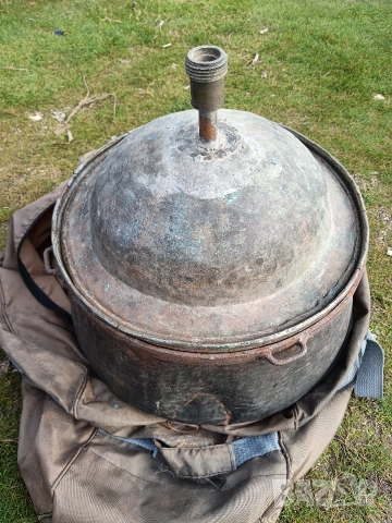 Продавам меден ракиен казан, снимка 2 - Антикварни и старинни предмети - 52884284