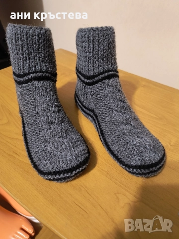 ръчно изработени домашни терлички , снимка 11 - Други - 43453082