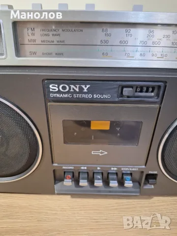 Касетофон SONY cf-530l, снимка 10 - Радиокасетофони, транзистори - 56168506