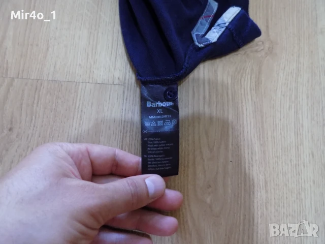 тениска barbour риза потник блуза фанела худи горнище мъжка оригинална XL, снимка 5 - Тениски - 51272373